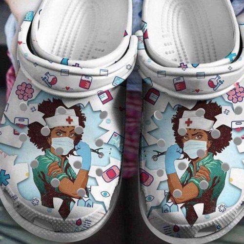 Nurse Girl Proud Rubber clog Clogs Shoes Gift for Men and Women