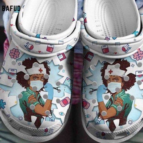 Nurse Girl Proud Rubber clog Clogs Shoes Gift for Men and Women