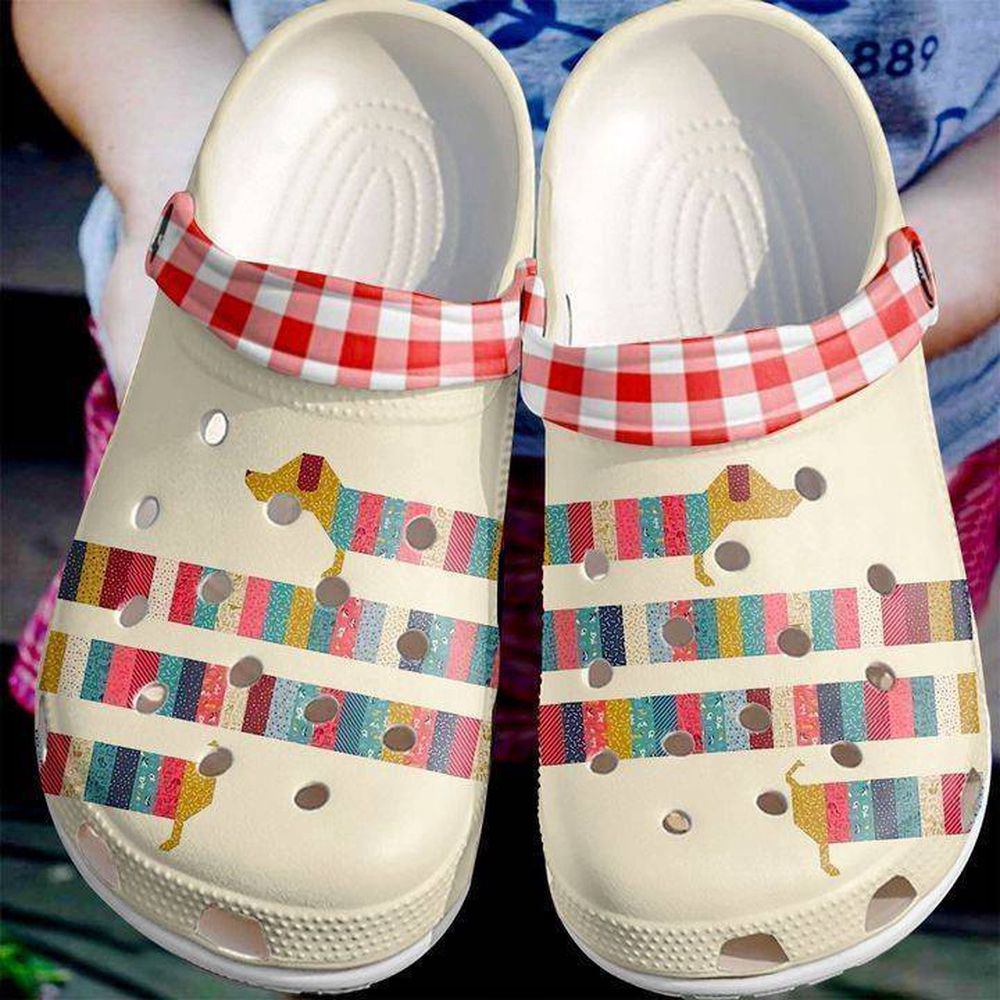 Dachshund Doxie Love Classic Clogs Crocs Shoes
