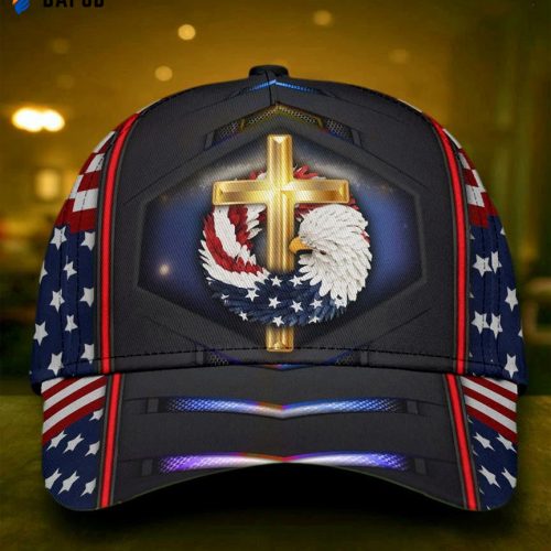 Thin Green Line Papa Legend 3D Hat USA Flag Classic Cap Military Dad Fathers Day Gift God Bless America Eagle 3D All Over Printed Classic Cap Love God Gift