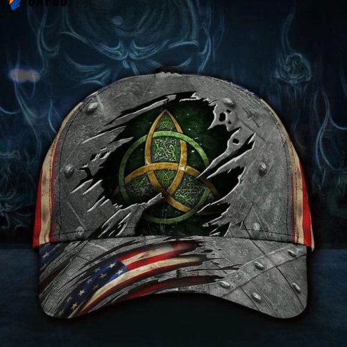 Scotland Flag Golfer Classic Cap Cool Golf Hats For Men Patriotic Gifts Irish Flag Hat 3D Printed American Vintage Classic Cap Patriotic Irish Classic Cap Men Gift