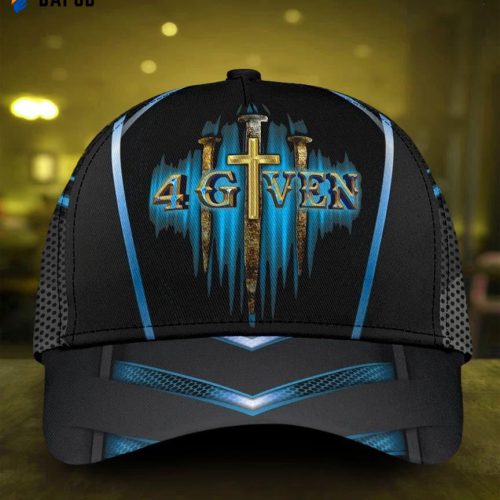 Jesus 1 Cross 3 Nails 4Given Classic Cap All Over Print