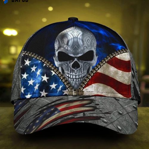Skull Love America Classic Cap
