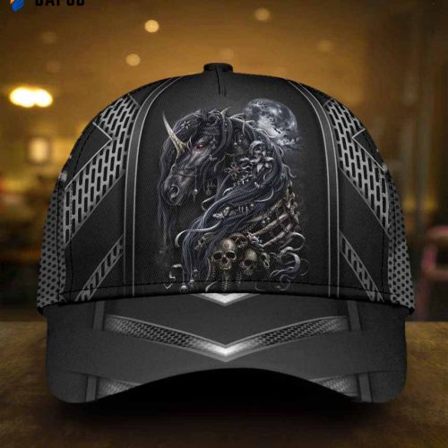 Unicorn Skull Classic Cap