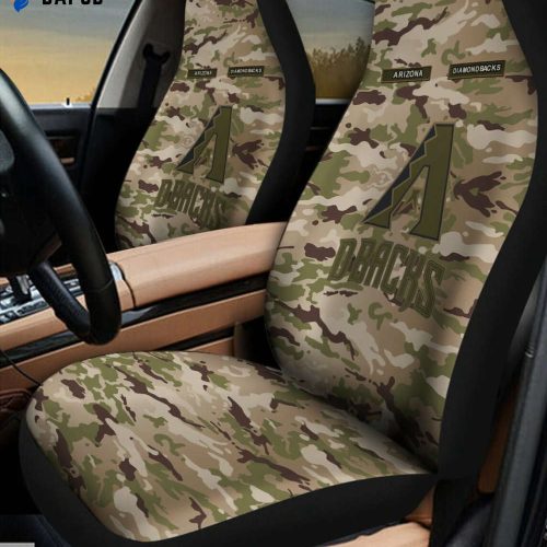 Arizona Diamondbacks Car Seat Covers For Fan Gifts For Fan Gifts V3