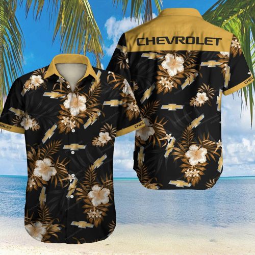 Chevrolet Corvette (c6) Flag Hawaiian Shirt Chevrolet Hawaiian Shirt Summer Shirt