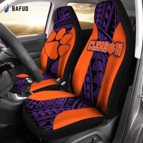 New Jersey Devils Seat Covers For Fan Gifts 2 Clemson Tigers Seat Covers For Fan Gifts 2