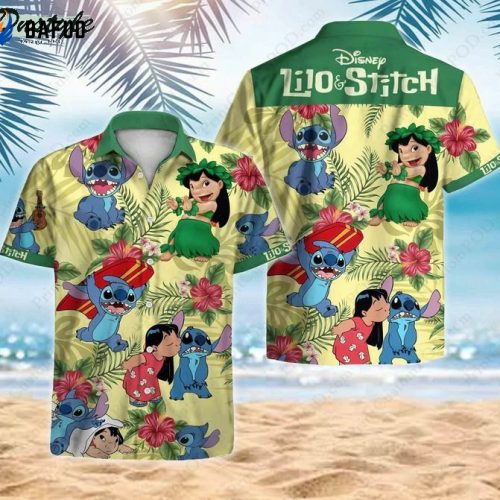 Lilo & Stitch Hawaiian Shirt