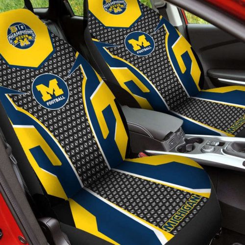 Michigan Wolverines Lover Car Seat Covers For Fan Gifts For Fan Gifts CH