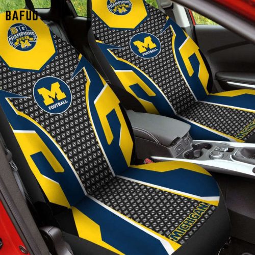 Michigan Wolverines Lover Car Seat Covers For Fan Gifts For Fan Gifts CH