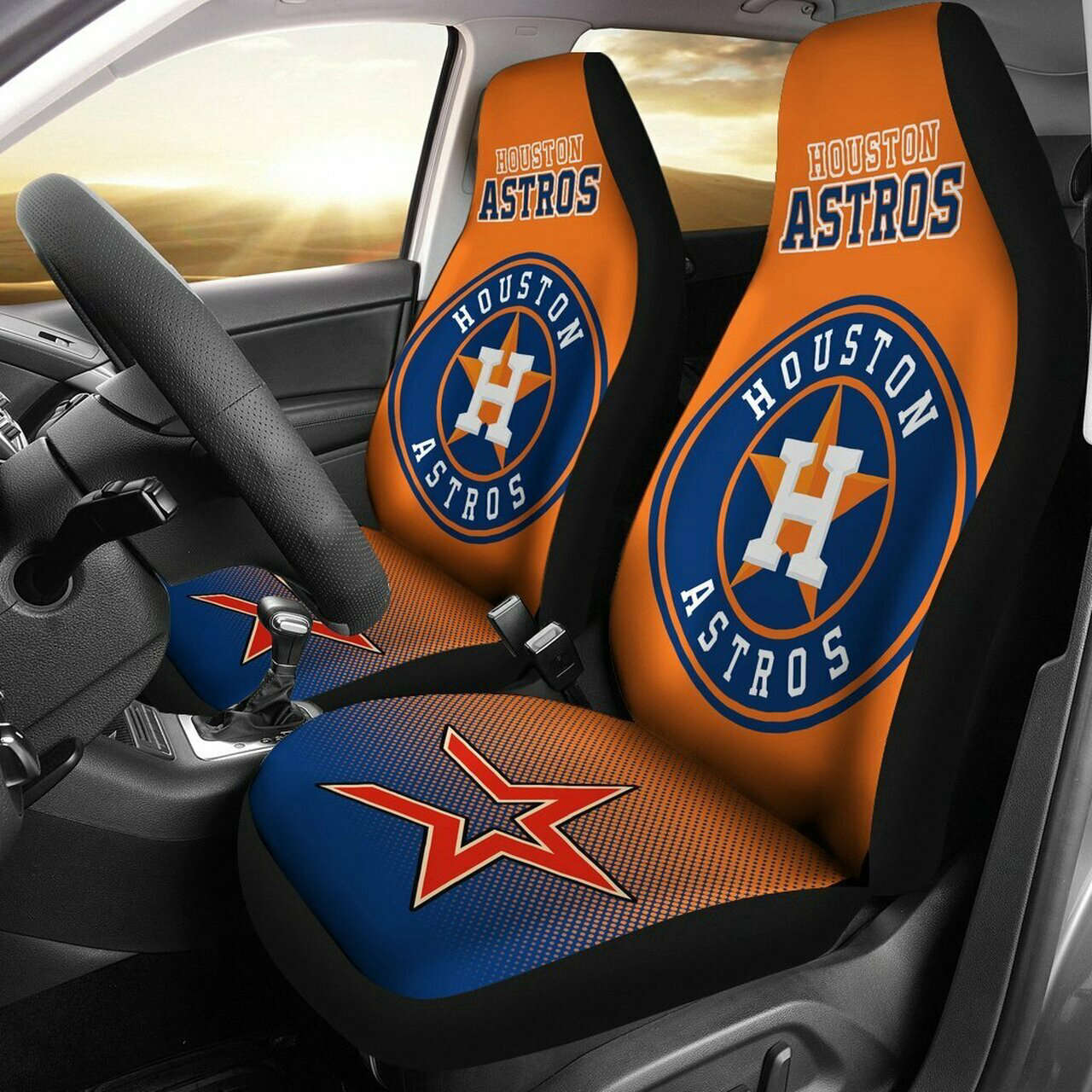 MLB Houston Astros Car Seat Covers – Game Day Travel Comfort for Fans
