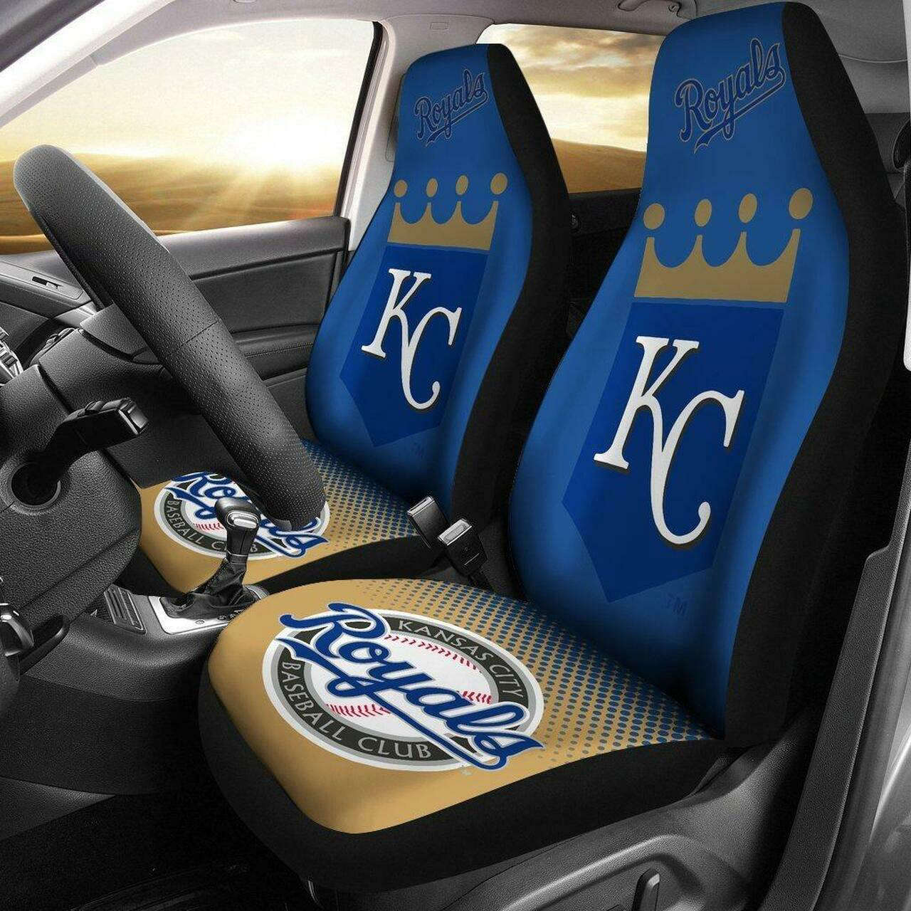MLB Kansas City Royals Car Seat Covers – Champion Auto Style: Perfect Fan Gift!