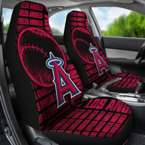 MLB Los Angeles Angels Car Seat Covers: Perfect Fan Gift for Auto Pride! Essential Gear