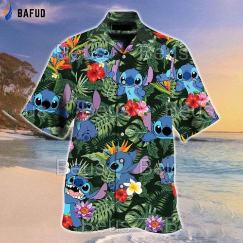 Stitch Cartoon Lilo And Stitch Hot Summer For Men And Women Hawaiian Shirt Stitch Cartoon Lilo And Stitch Hot Summer For Men And Women Hawaiian Shirt