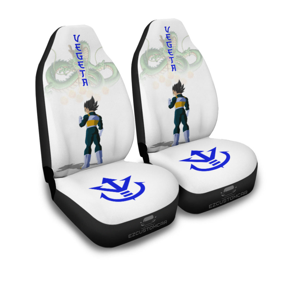 Vegeta Car Seat Covers For Fan Gifts Custom for Dragon Ball Anime Car Decor Vegeta Car Seat Covers For Fan Gifts Custom for Dragon Ball Anime Car Decor