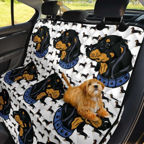 Dachshund Funny Pet Seat Covers For Fan Gifts Decor Car MN03
