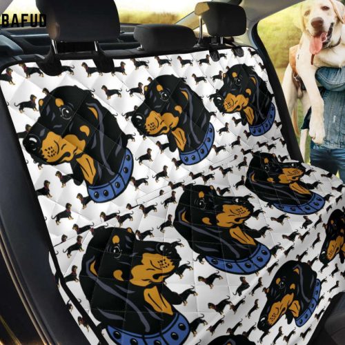 Dachshund Funny Pet Seat Covers For Fan Gifts Decor Car MN03