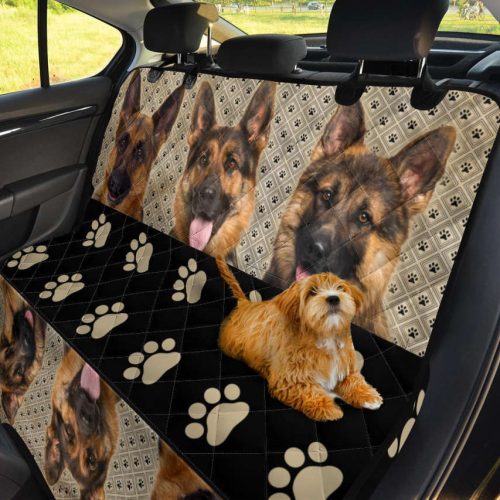 German Shepherd Pet Dog Seat Covers For Fan Gifts For Car