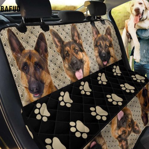 German Shepherd Pet Dog Seat Covers For Fan Gifts For Car