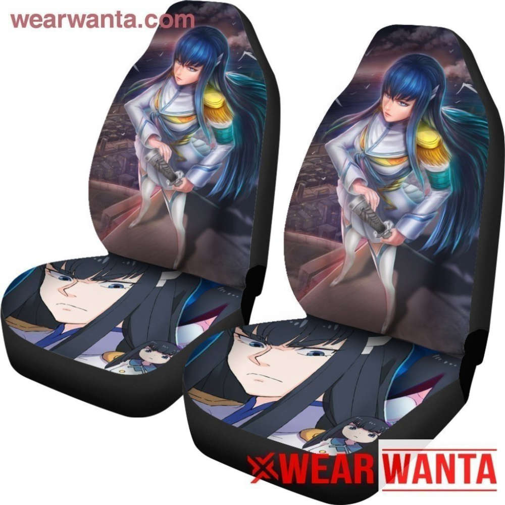 Kill la kill Kiryuin Satsuki Anime Car Seat Covers For Fan Gifts NH08