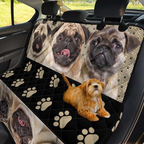 Pug Dog Pet Seat Covers For Fan Gifts For Pug Dog Lover
