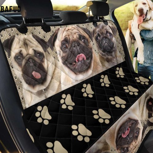 Pug Dog Pet Seat Covers For Fan Gifts For Pug Dog Lover