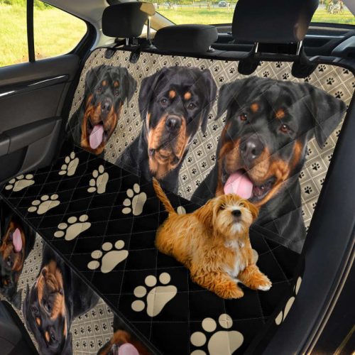 Rottweiler Pet Dog Seat Covers For Fan Gifts For Car