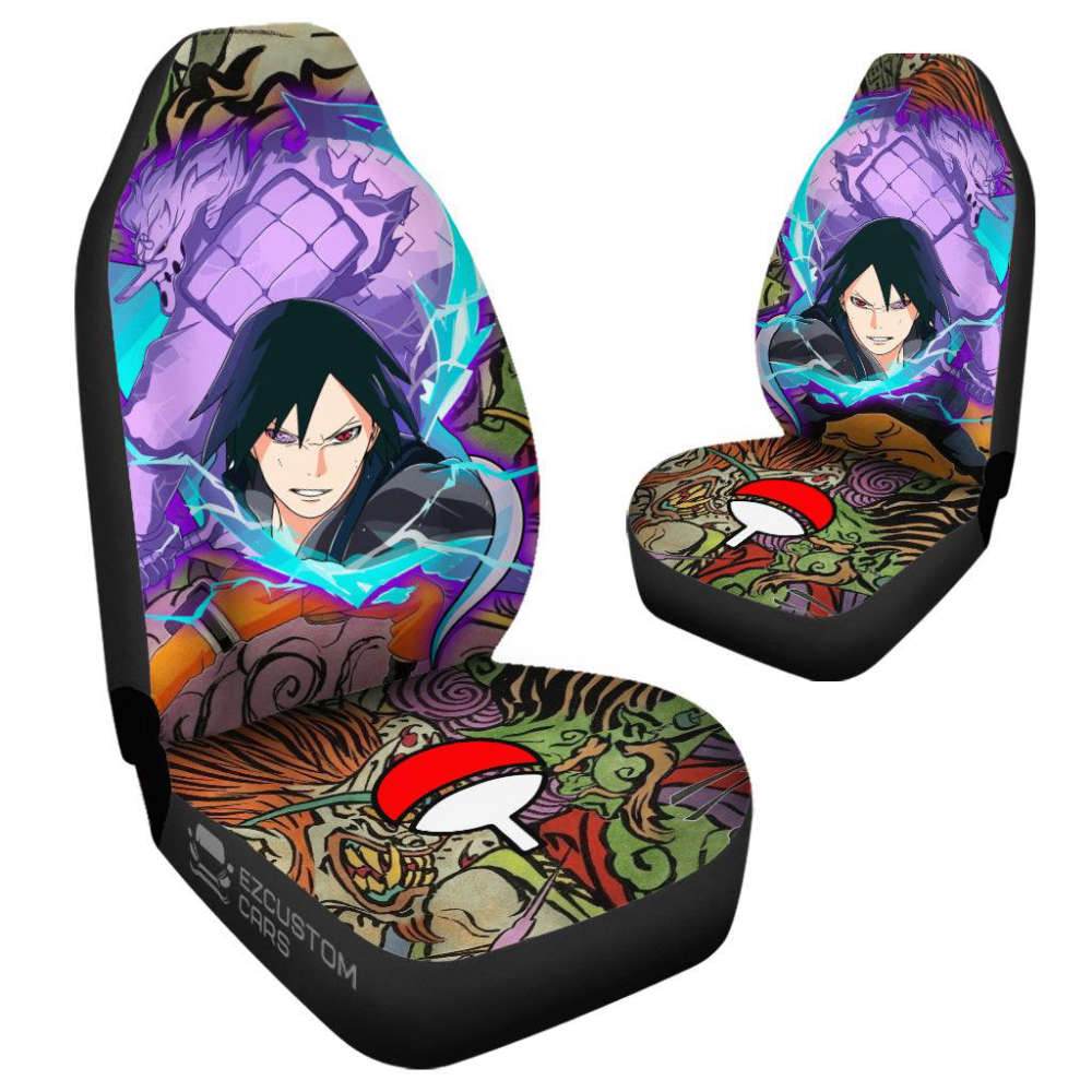 Sasuke Susanoo Naruto Anime Car Seat Covers For Fan Gifts