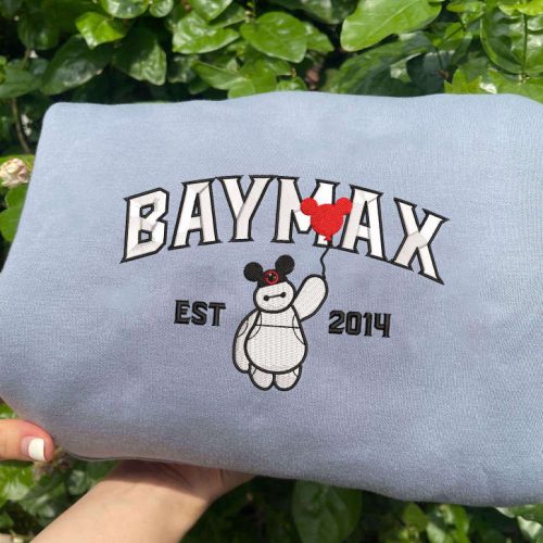 Cartoon Baymax Embroidered Sweater – Trending Vintage EH130 Cartoon Sweatshirts & Crewnecks Cartoon Baymax Embroidered Sweater – Trending Vintage EH130 Cartoon Sweatshirts & Crewnecks