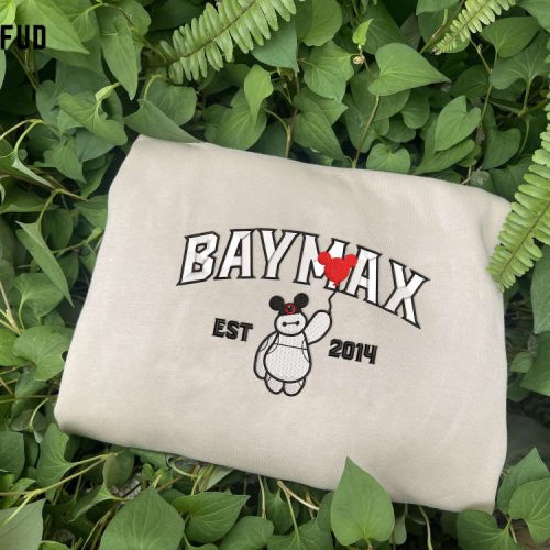 Cartoon Baymax Embroidered Sweater – Trending Vintage EH130 Cartoon Sweatshirts & Crewnecks Cartoon Baymax Embroidered Sweater – Trending Vintage EH130 Cartoon Sweatshirts & Crewnecks