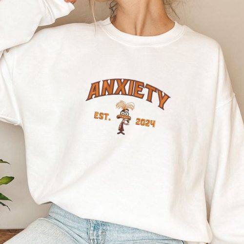 Character Embroidered Sweatshirt Inside Out Cartoon Movie Shirt Perfect Family Trip Shirt & Birthday Gift ESH301-308 Character Embroidered Sweatshirt Inside Out Cartoon Movie Shirt Perfect Family Trip Shirt & Birthday Gift ESH301-308