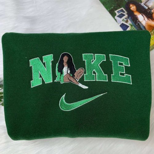 Nike SZA Ctrl Embroidered Crewneck T-Shirt, Sweatshirt for Men Women Shirt, Gift for Men Women