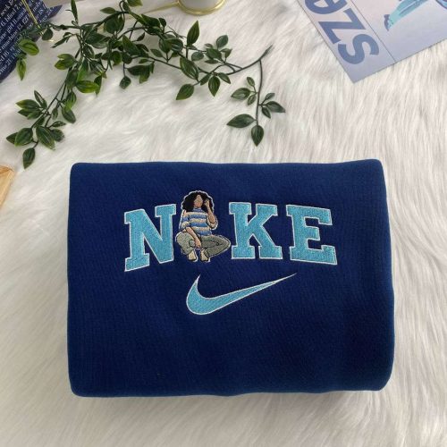Nike SZA Embroidered Crewneck T-Shirt, Sweatshirt for Men Women Shirt, Gift for Men Women