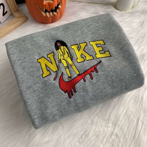 Nike SZA Kill Bill Embroidered Crewneck T-Shirt, Sweatshirt for Men Women Shirt, Gift for Men Women