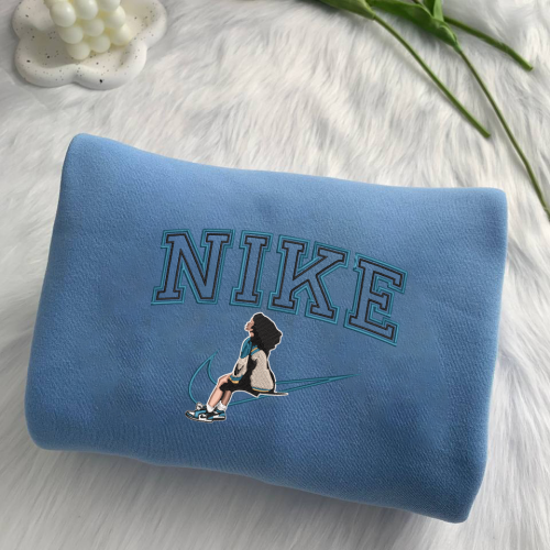 Nike SZA With Nike Shoes Embroidered Crewneck T-Shirt, Sweatshirt for Men Women Shirt, Gift for Men Women