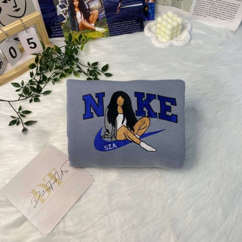 Nike x SZA Embroidered Crewneck T-Shirt, Sweatshirt for Men Women Shirt