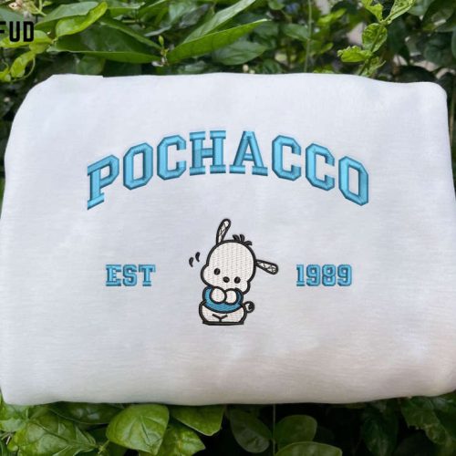 Pochacco Sweater: Trending Cartoon Embroidered Sweatshirt Vintage Crewneck and Embroidery Hoodie for a Stylish Look! Pochacco Sweater: Trending Cartoon Embroidered Sweatshirt Vintage Crewneck and Embroidery Hoodie for a Stylish Look!