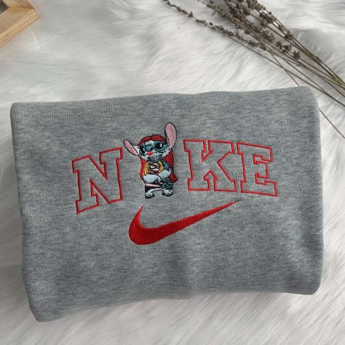 Sally Stitch Embroidered Crewneck T-Shirt, Sweatshirt for Men Women Sweatshirt, Gift for Men Women