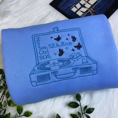 SZA Full Album Embroidered Crewneck T-Shirt, Sweatshirt for Men Women Shirt, Gift for Men Women