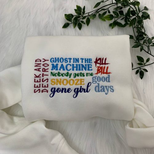 SZA Lovers Embroidered Crewneck T-Shirt, Sweatshirt for Men Women Shirt, Gift for Men Women