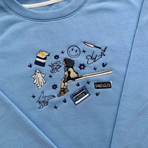 Vintage SZA Embroidered Crewneck T-Shirt, Sweatshirt for Men Women Sweatshirt