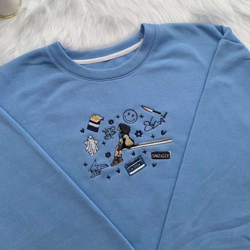 Vintage SZA Embroidered Crewneck T-Shirt, Sweatshirt for Men Women Sweatshirt, Gift for Men Women