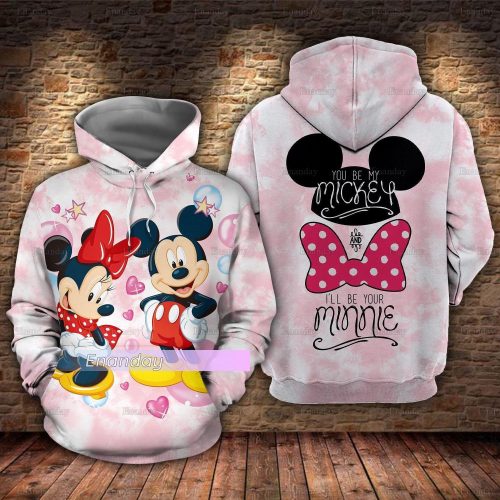 Minnie And Mickey Hoodie, Minnie Women’s Leggings, Minnie Mouse Hoodie, Mother’s Day Gift, Leggings For Women, Minnie Lover Gift – Shirts Gift for Mickey Fans