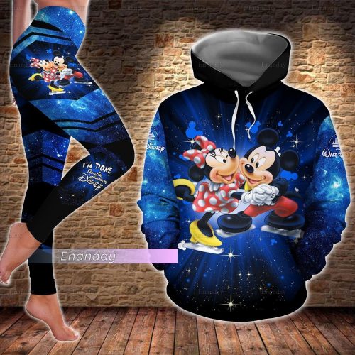 Minnie Mouse Hoodie, Minnie And Mickey Hoodie, Leggings For Women, Minnie Lover Gift, Disney Minnie Hoodie, Minnie Yoga Pant – Shirts Gift for Mickey Fans