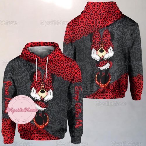 Personalized Minnie Hoodie, Disney Minnie Hoodie, Mickey Mouse Hoodie, Minnie Workout Legging, Minnie 3D Hoodie, Minnie Womens Legging – Shirts Gift for Mickey Fans