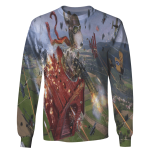 3D All Over Print Snoopy Hoodie