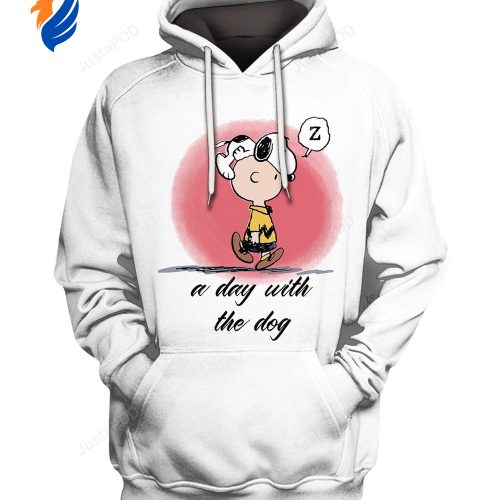 A Day With The Dog Snoopy 3D All Over Print Hoodie, Zip-up Hoodie A Day With The Dog Snoopy 3D All Over Print Hoodie, Zip-up Hoodie