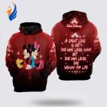 A Great Love Is Not One Who Love Many Mickey Minnie Over Print 3D Hoodie A Great Love Is Not One Who Love Many Mickey Minnie Over Print 3D Hoodie