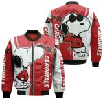 Arizona Cardinals Snoopy Lover Bomber Jacket  – Gift for Men Women