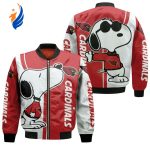 Arizona Cardinals Snoopy Lover Bomber Jacket  – Gift for Men Women